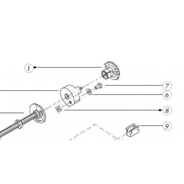 Bouton de réglage de Balance - Pièce N°1