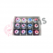 Coffret de fils pour surjeteuse Baby Lock (12 cônes)