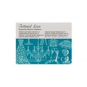 Brother ScanNCut Collection de 22 motifs dentelle carte n°13