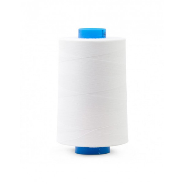 Fil à broder AMANN ISA 150 Tex 18 – Blanc – 10 000 m
