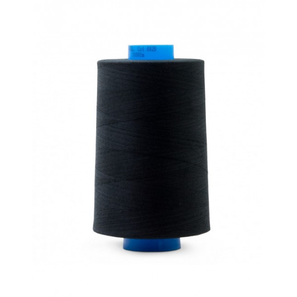 Fil à broder AMANN ISA 150 Noir – 10 000 m
