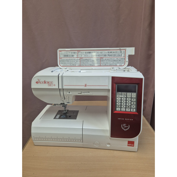 Machine à coudre ELNA eXcellence 580+ Anniversaire OCCASION