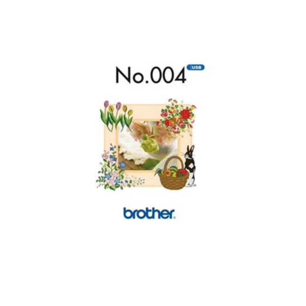 Clé USB Brother n°4 100 motifs Collection Printemps