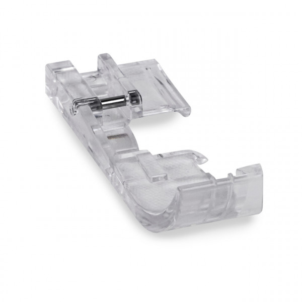 Pied semelle plate transparent pour surjeteuse Baby Lock