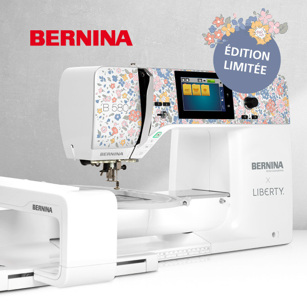 Machine à coudre et à broder Bernina B 580 Liberty Edition