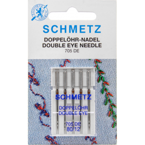 Aiguilles SCHMETZ Double Eye