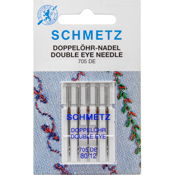 Aiguilles SCHMETZ Double Eye