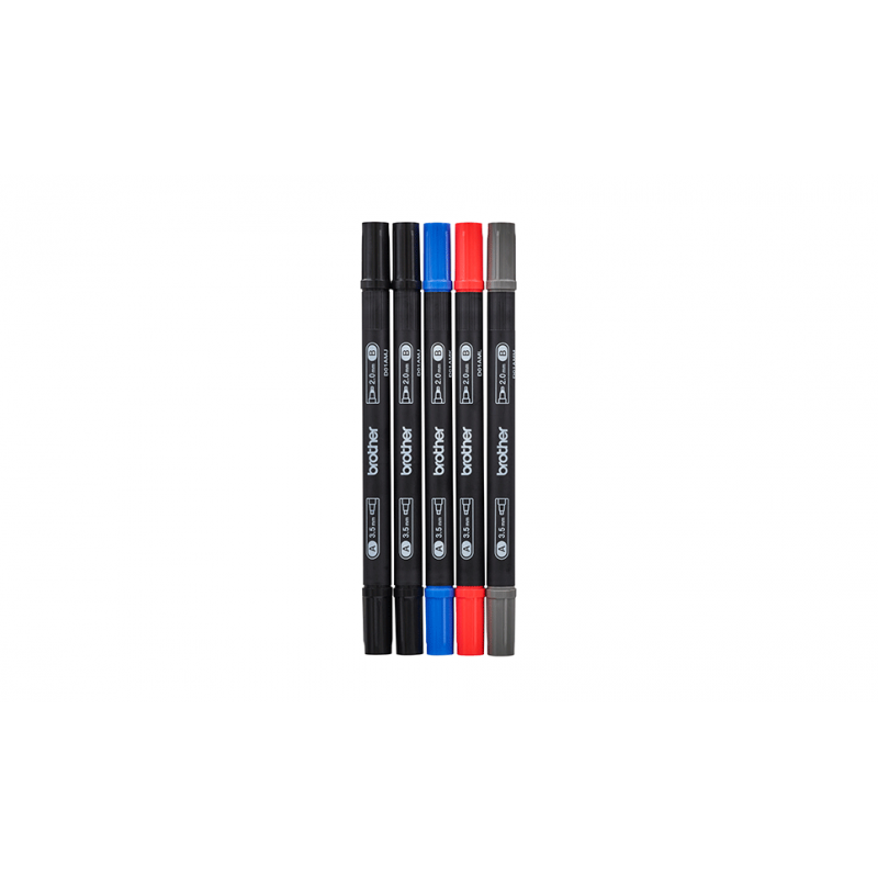 Kit De 5 Stylos Réparateur De Peinture Auto - Correcteur De Rayures Couleur Extérieure, Imperméable, Pour Carrosserie Et Jantes