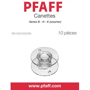 Canette Plastique , Paquet de 10 PFAFF