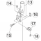 15 : Vis pour aiguille de surjet tournevis plat