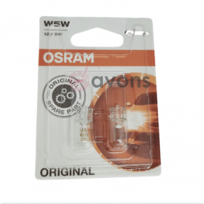 Pack de 2 ampoules OSRAM 12V5W