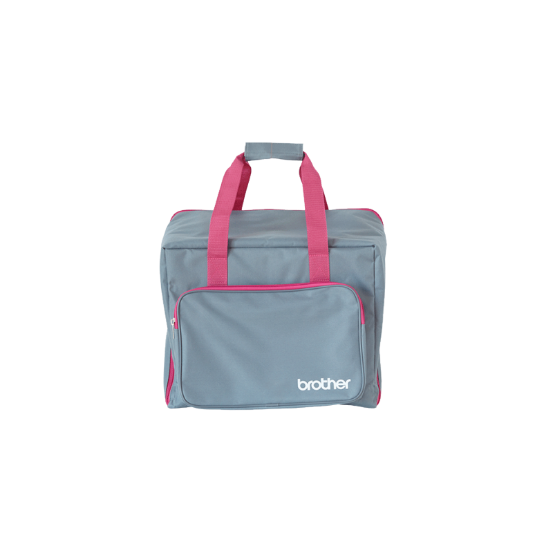 Sac De Transport Pour Machine à Coudre Et Surjeteuse - Poches De Rangement, Poignée - Taille Unique Gris - Polyester Résistant