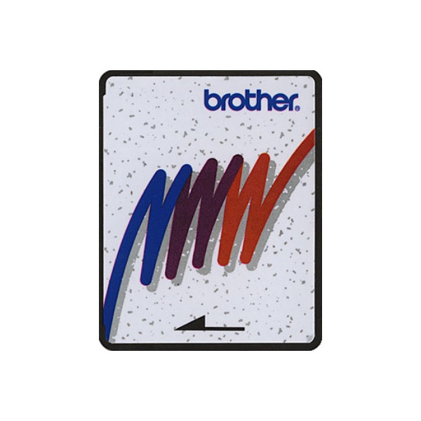 Carte vierge pour brodeuse brother