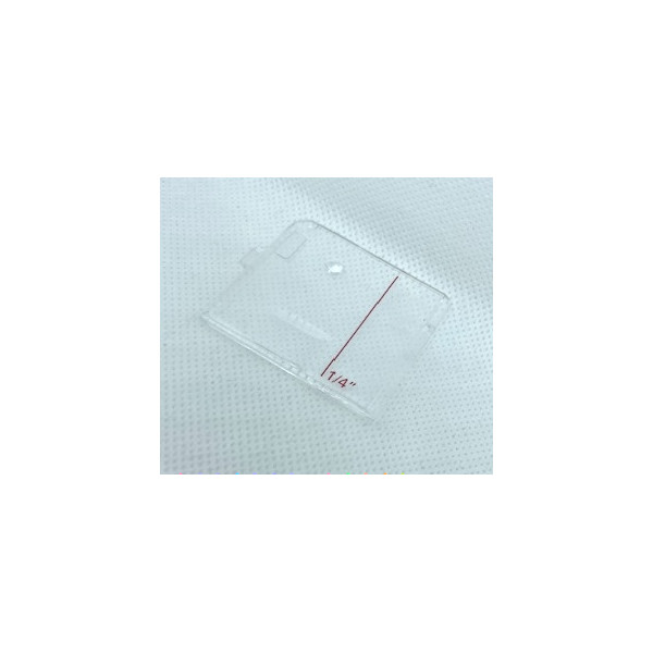 Plaque glissière transparente pour Pfaff Passeport