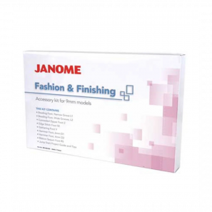 Kit de 8 pieds fashion & finishing Janome
