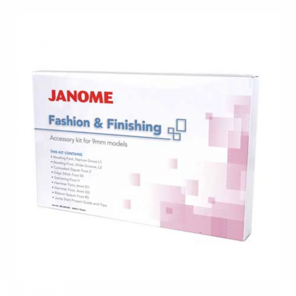 Kit de 8 pieds fashion & finishing Janome