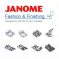 Kit de 8 pieds fashion & finishing Janome